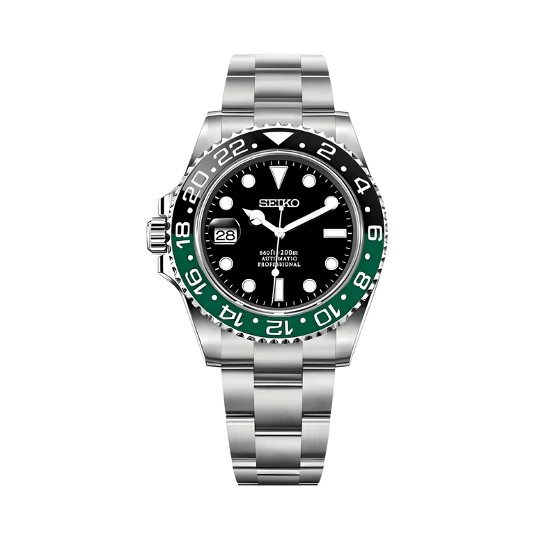 Seiko Mod GMT-Master 2 - Sprite 41mm - Oyster