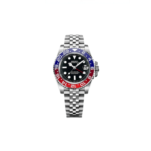 Seiko Mod GMT-Master 2 - Pepsi 41mm - Jubilee