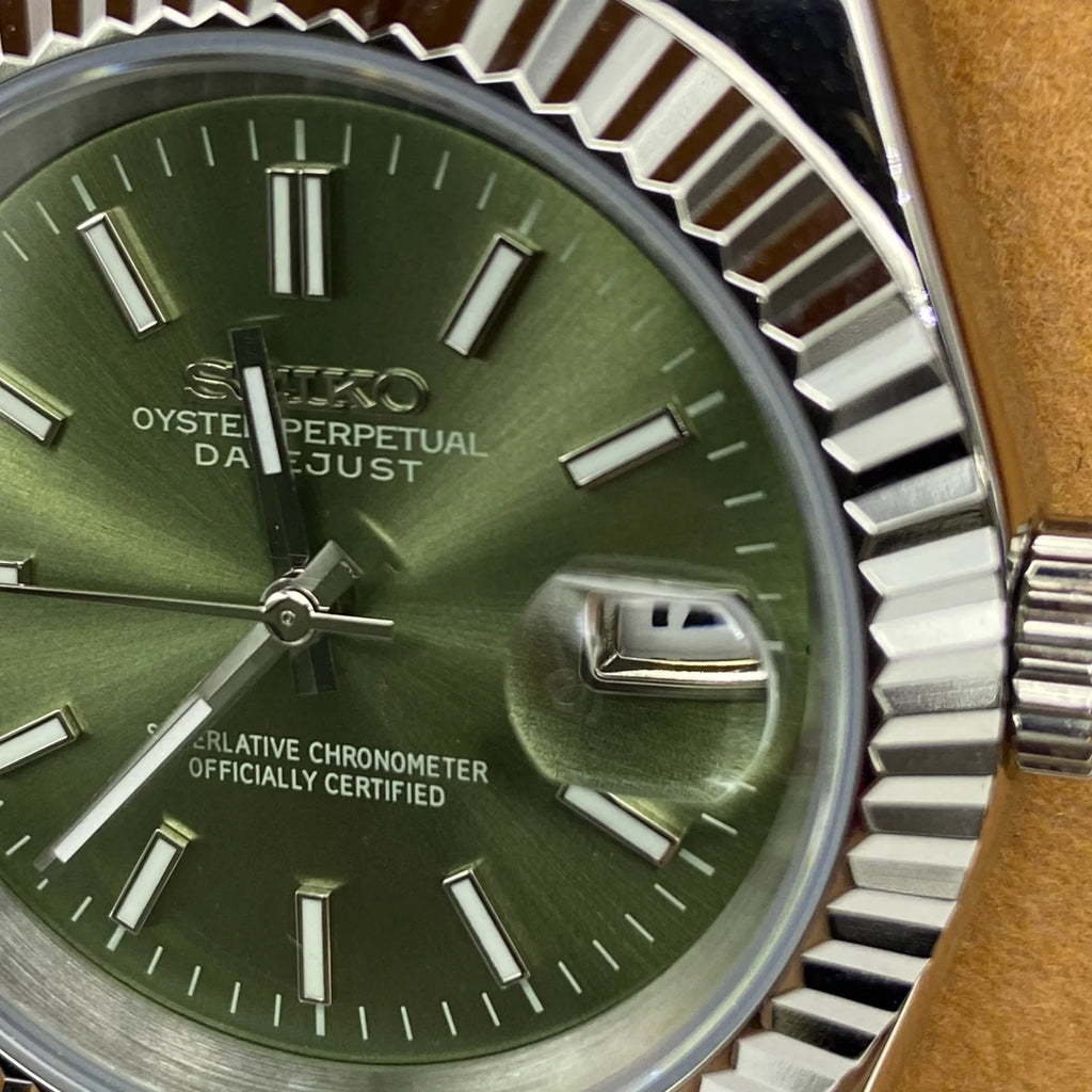 Seiko Mod Datejust -  41mm - Vert