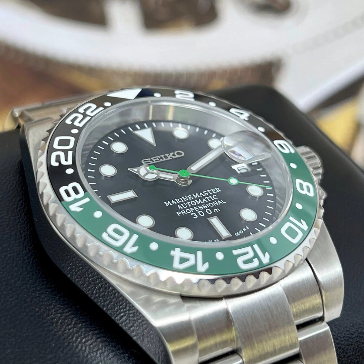 Seiko Mod GMT-Master 2 - Sprite 41mm - Oyster