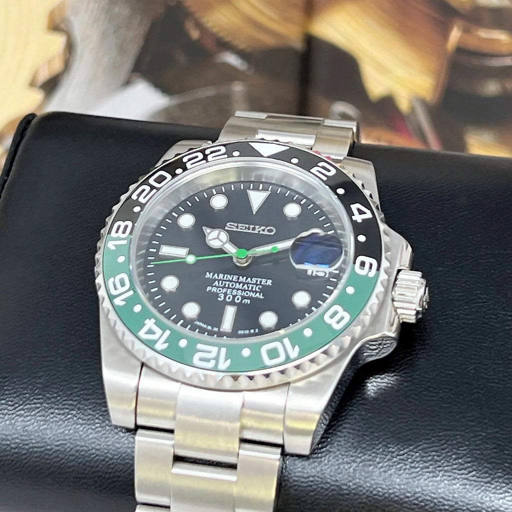 Seiko Mod GMT-Master 2 - Sprite 41mm - Oyster