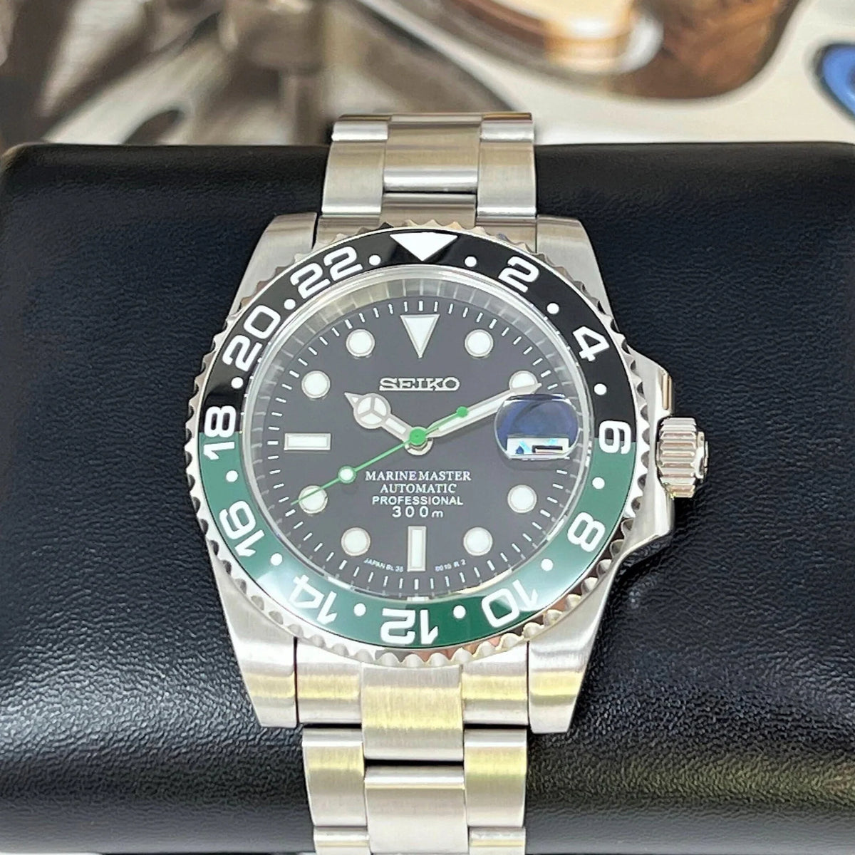 Seiko Mod GMT-Master 2 - Sprite 41mm - Oyster