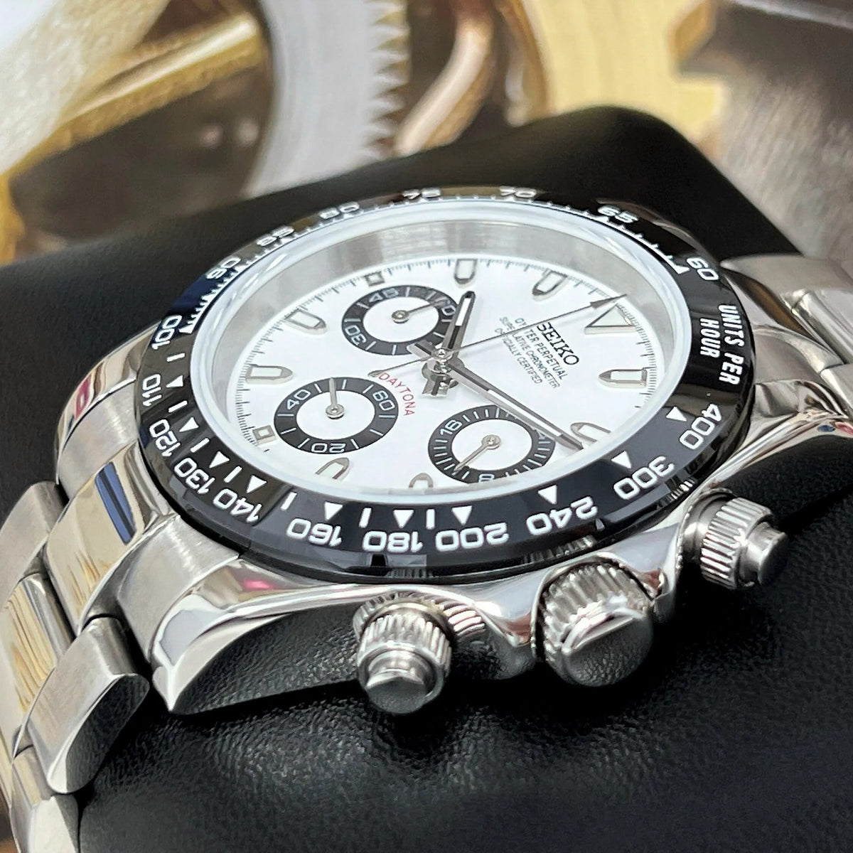 Seiko Mod Daytona -  41mm - Panda