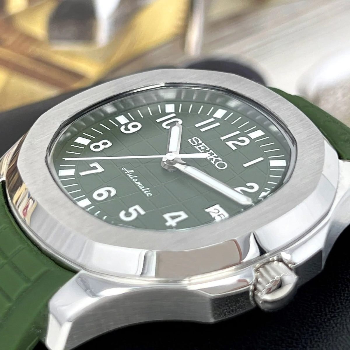 Seiko Mod Aquanaut - Bleu 42mm