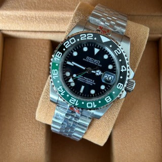 Seiko Mod GMT-Master 2 - Sprite 41mm - Oyster