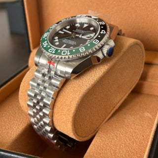 Seiko Mod GMT-Master 2 - Sprite 41mm - Oyster