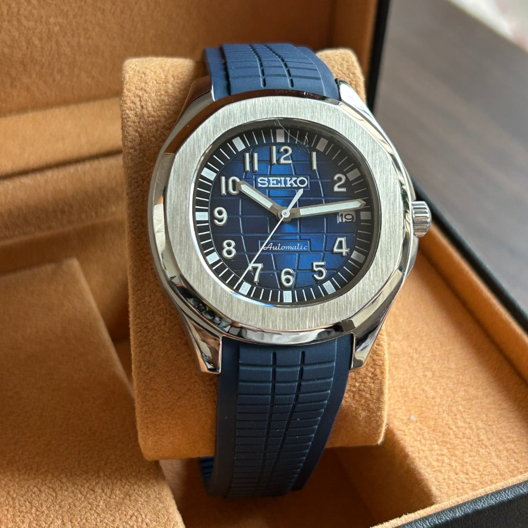 Seiko Mod Aquanaut - Bleu 42mm
