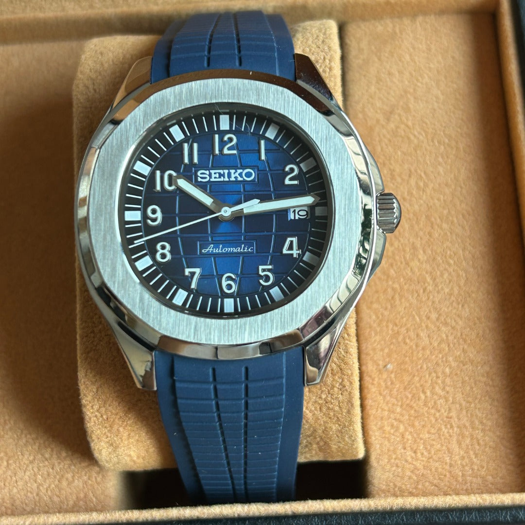 Seiko Mod Aquanaut - Bleu 42mm